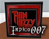 Thin Lizzy/Red Poster