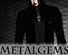 CEM Grey Black Goth Suit