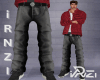 i gray pants