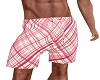 Pink Plaid Trunks/Gee