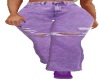 purple kids flare jeans