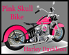 Pink Skull Bike