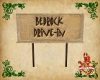 Bedrock DriveIn Sign