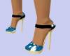 [SL] Blue Heart Shoes