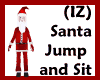 (IZ) Santa Jump and Sit