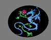 Blue Dragon Rug