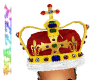Red/Gold King Crown (M)