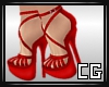 (CG) Dotty Heels Red