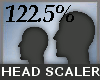 122.5% Head Scale -M-