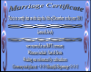 Marriage cert L and J