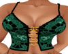 DTC Sexy Green Corset