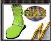 GrLZ Klub Kid Lime Boots