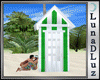 Lu)Beach Hut With Kiss 2