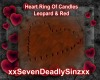 Red/Leo Candles