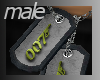 [ves]007 dog tags Male