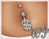 $ Belly piercing