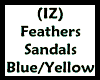 (IZ) Feathers BlueYellow