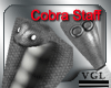 Cobra Staff Silver