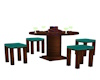(SAR) Table 4 chairs