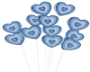 Blue Heart Balloons #2