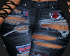 Ripped & Badges Jeans