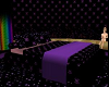 Purple skulls bed