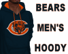 BEARS M HOODY BL