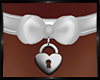 [A]Choker Heart White