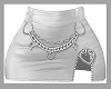 SILVER HEART SKIRT