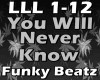 You Willl Never Know