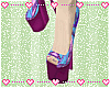 [MM] Violet Aztec Heels