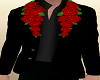 Black Suit w Roses