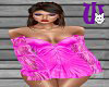 Shimmer Dress pink