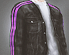 striped purple jacket