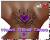 |AM|Heart Tribal Tatoo C