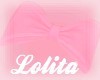 Pink Lolita Bow