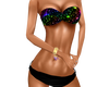 Strapless Glitter Bikini