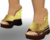 (KPR)Gld swirl sandals