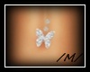 /M/ Butterfly Belly Ring