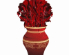 vaso rose rosse