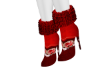 Xmas Red Boots
