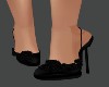 !R! Black Rose Heels