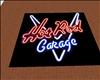 hot rod garage rug