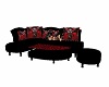 Sexy Goth Couch,poses