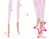 {JF} PINK LV heels