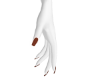 [MM] Fall Brown Sq Nails