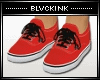 |B.Ink| Red Vans |M|