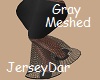 Mesh Slacks Gray