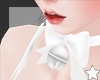 white bowtie collar