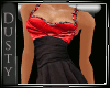 Classy Red/Black Dress